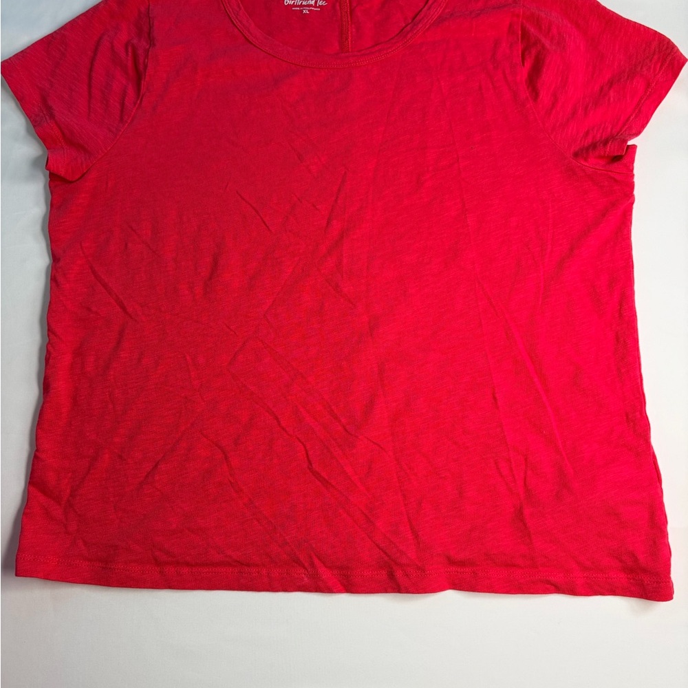 J. Crew Bright Fuchsia Short Sleeve Tee